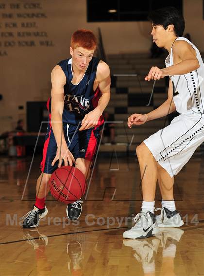 Thumbnail 3 in Xavier Prep vs. Samuel Robertson Canada (MaxPreps Holiday Classic) photogallery.