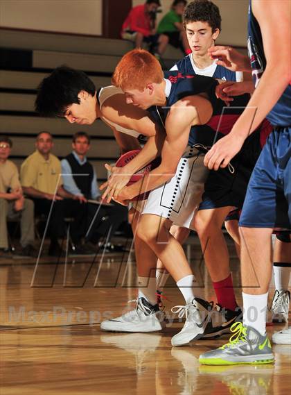 Thumbnail 1 in Xavier Prep vs. Samuel Robertson Canada (MaxPreps Holiday Classic) photogallery.