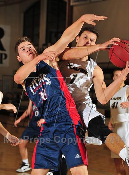 Thumbnail 3 in Xavier Prep vs. Samuel Robertson Canada (MaxPreps Holiday Classic) photogallery.