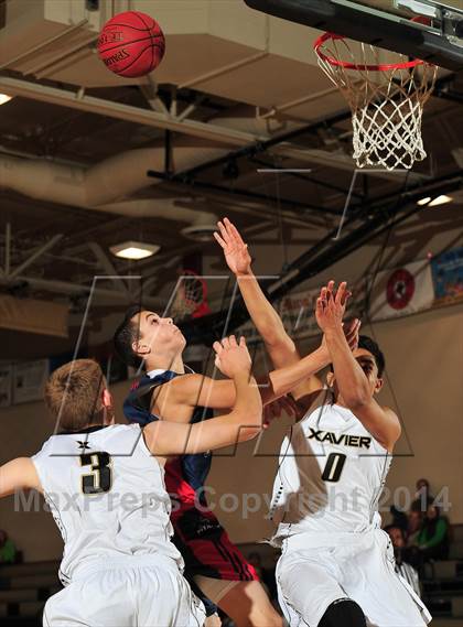 Thumbnail 2 in Xavier Prep vs. Samuel Robertson Canada (MaxPreps Holiday Classic) photogallery.