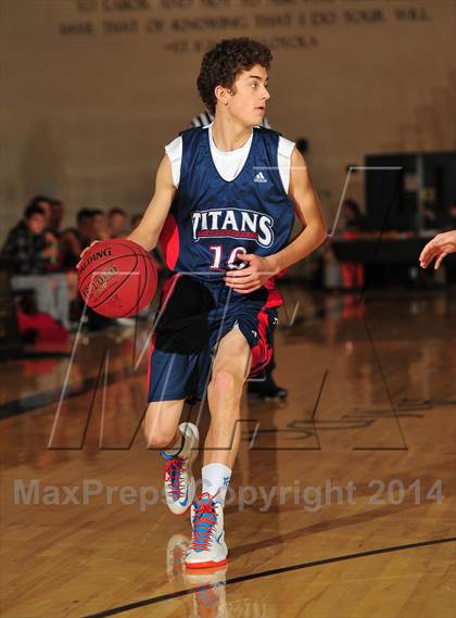 Thumbnail 1 in Xavier Prep vs. Samuel Robertson Canada (MaxPreps Holiday Classic) photogallery.