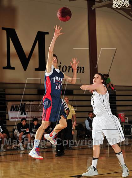 Thumbnail 2 in Xavier Prep vs. Samuel Robertson Canada (MaxPreps Holiday Classic) photogallery.