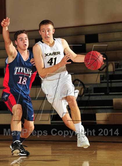 Thumbnail 3 in Xavier Prep vs. Samuel Robertson Canada (MaxPreps Holiday Classic) photogallery.