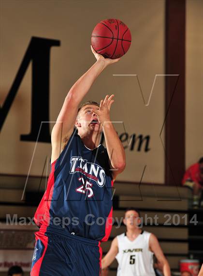 Thumbnail 2 in Xavier Prep vs. Samuel Robertson Canada (MaxPreps Holiday Classic) photogallery.