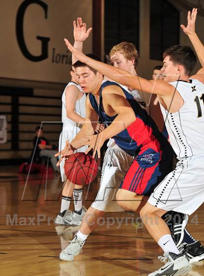 Thumbnail 1 in Xavier Prep vs. Samuel Robertson Canada (MaxPreps Holiday Classic) photogallery.