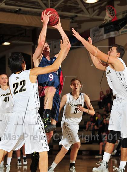 Thumbnail 1 in Xavier Prep vs. Samuel Robertson Canada (MaxPreps Holiday Classic) photogallery.