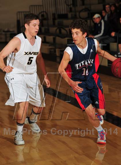 Thumbnail 1 in Xavier Prep vs. Samuel Robertson Canada (MaxPreps Holiday Classic) photogallery.