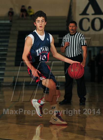 Thumbnail 1 in Xavier Prep vs. Samuel Robertson Canada (MaxPreps Holiday Classic) photogallery.