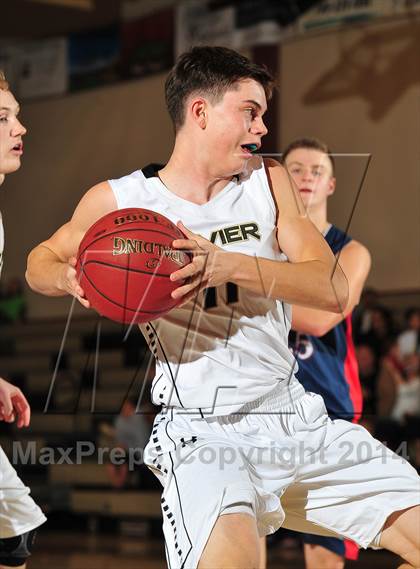 Thumbnail 1 in Xavier Prep vs. Samuel Robertson Canada (MaxPreps Holiday Classic) photogallery.