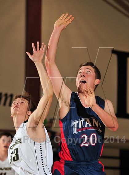 Thumbnail 1 in Xavier Prep vs. Samuel Robertson Canada (MaxPreps Holiday Classic) photogallery.
