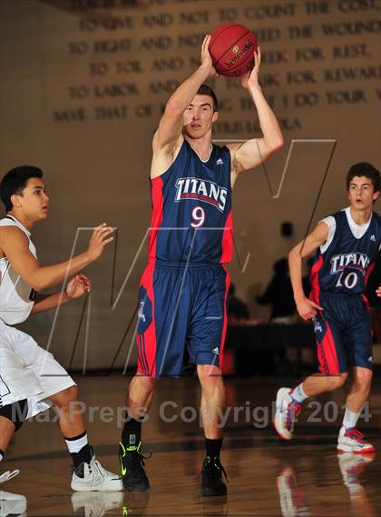 Thumbnail 1 in Xavier Prep vs. Samuel Robertson Canada (MaxPreps Holiday Classic) photogallery.