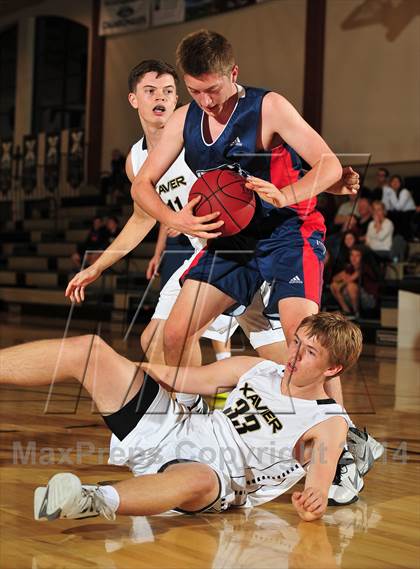 Thumbnail 3 in Xavier Prep vs. Samuel Robertson Canada (MaxPreps Holiday Classic) photogallery.