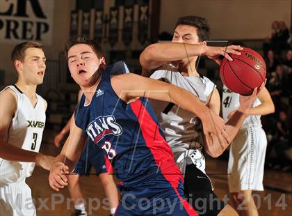Thumbnail 1 in Xavier Prep vs. Samuel Robertson Canada (MaxPreps Holiday Classic) photogallery.