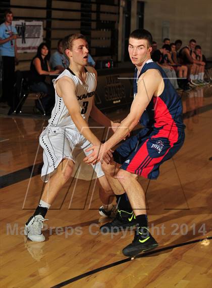 Thumbnail 3 in Xavier Prep vs. Samuel Robertson Canada (MaxPreps Holiday Classic) photogallery.