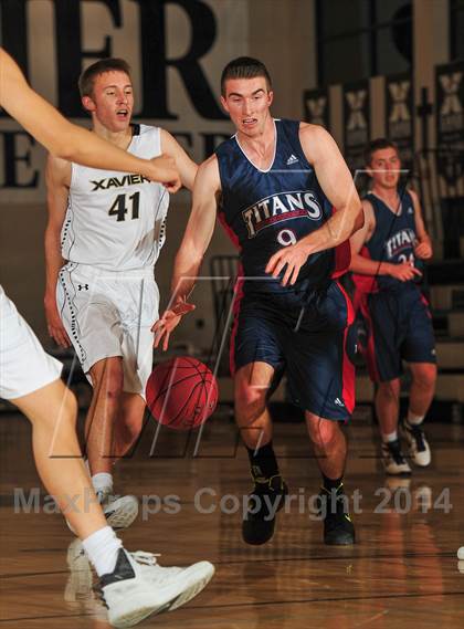 Thumbnail 3 in Xavier Prep vs. Samuel Robertson Canada (MaxPreps Holiday Classic) photogallery.