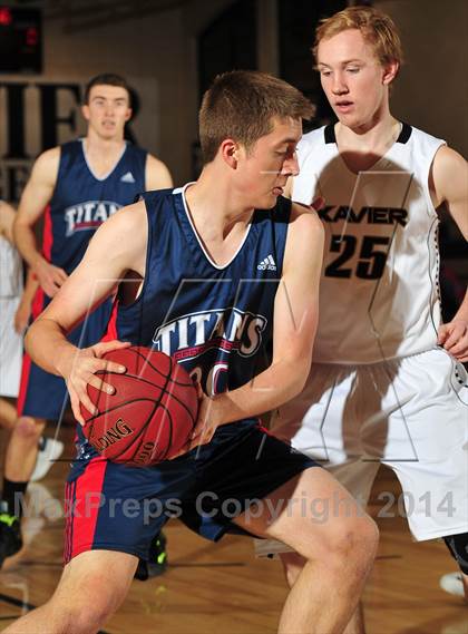 Thumbnail 1 in Xavier Prep vs. Samuel Robertson Canada (MaxPreps Holiday Classic) photogallery.