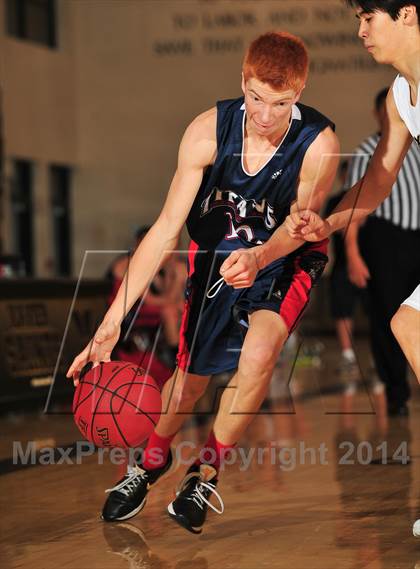 Thumbnail 1 in Xavier Prep vs. Samuel Robertson Canada (MaxPreps Holiday Classic) photogallery.