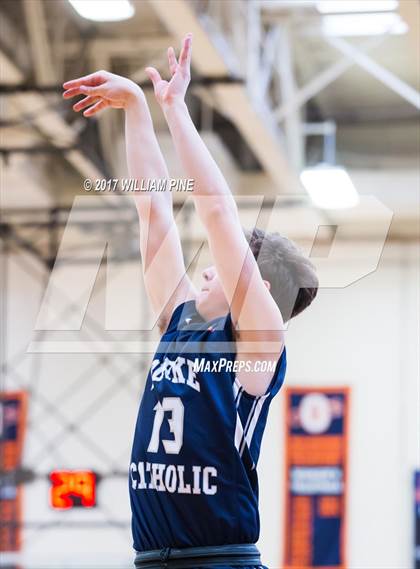 Thumbnail 3 in Pine Bush vs. Burke Catholic (Section 9 Class AA Final) photogallery.