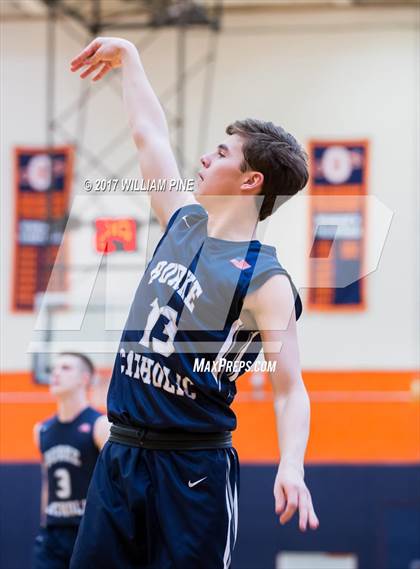 Thumbnail 1 in Pine Bush vs. Burke Catholic (Section 9 Class AA Final) photogallery.