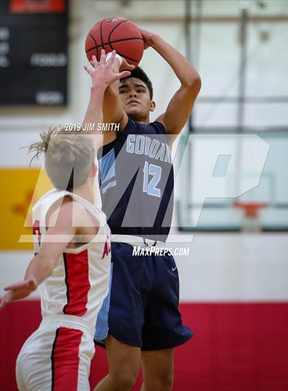 Thumbnail 3 in Goddard vs. Albuquerque Academy (Joe Armijo Basketball Classic) photogallery.