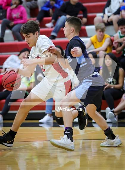 Thumbnail 1 in Goddard vs. Albuquerque Academy (Joe Armijo Basketball Classic) photogallery.