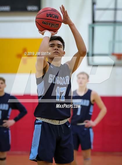 Thumbnail 1 in Goddard vs. Albuquerque Academy (Joe Armijo Basketball Classic) photogallery.