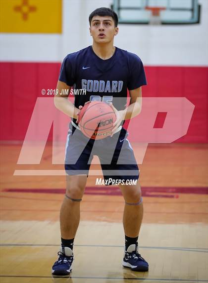 Thumbnail 2 in Goddard vs. Albuquerque Academy (Joe Armijo Basketball Classic) photogallery.