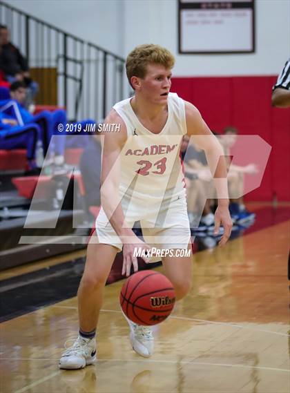 Thumbnail 2 in Goddard vs. Albuquerque Academy (Joe Armijo Basketball Classic) photogallery.