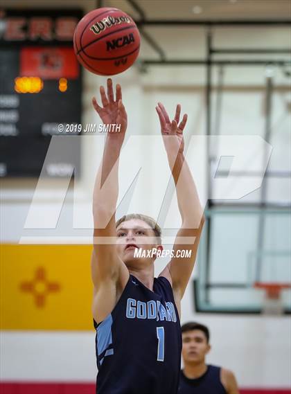 Thumbnail 1 in Goddard vs. Albuquerque Academy (Joe Armijo Basketball Classic) photogallery.