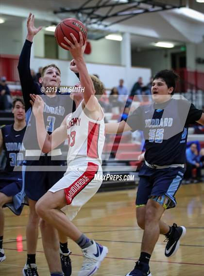 Thumbnail 1 in Goddard vs. Albuquerque Academy (Joe Armijo Basketball Classic) photogallery.