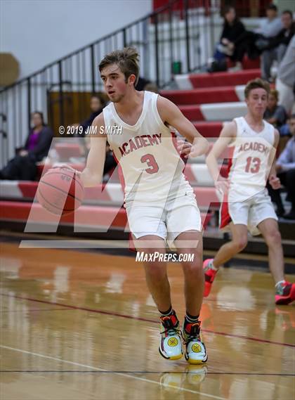 Thumbnail 2 in Goddard vs. Albuquerque Academy (Joe Armijo Basketball Classic) photogallery.