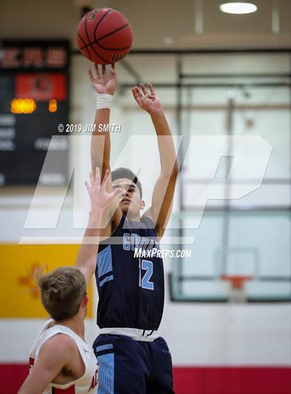 Thumbnail 2 in Goddard vs. Albuquerque Academy (Joe Armijo Basketball Classic) photogallery.