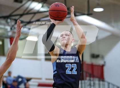 Thumbnail 1 in Goddard vs. Albuquerque Academy (Joe Armijo Basketball Classic) photogallery.