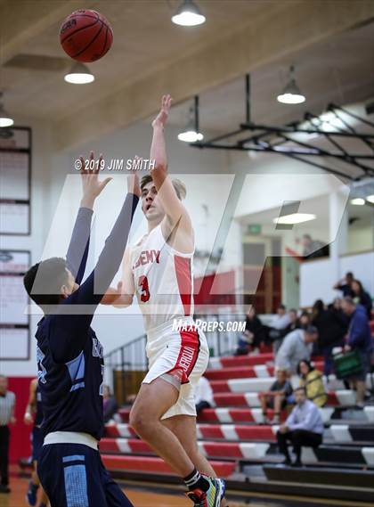 Thumbnail 1 in Goddard vs. Albuquerque Academy (Joe Armijo Basketball Classic) photogallery.