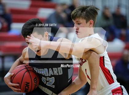 Thumbnail 2 in Goddard vs. Albuquerque Academy (Joe Armijo Basketball Classic) photogallery.