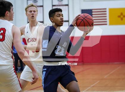 Thumbnail 2 in Goddard vs. Albuquerque Academy (Joe Armijo Basketball Classic) photogallery.