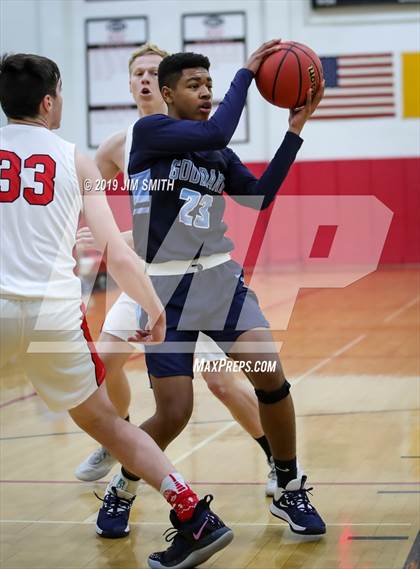 Thumbnail 1 in Goddard vs. Albuquerque Academy (Joe Armijo Basketball Classic) photogallery.