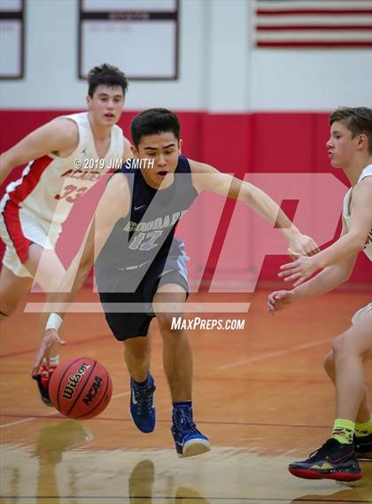 Thumbnail 1 in Goddard vs. Albuquerque Academy (Joe Armijo Basketball Classic) photogallery.