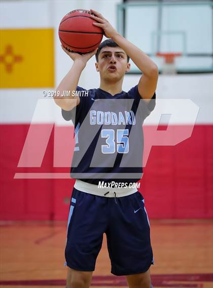 Thumbnail 1 in Goddard vs. Albuquerque Academy (Joe Armijo Basketball Classic) photogallery.