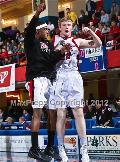 Thumbnail 2 in Fox Lane vs Mahopac (Section 1 Class AA Semifinal) photogallery.