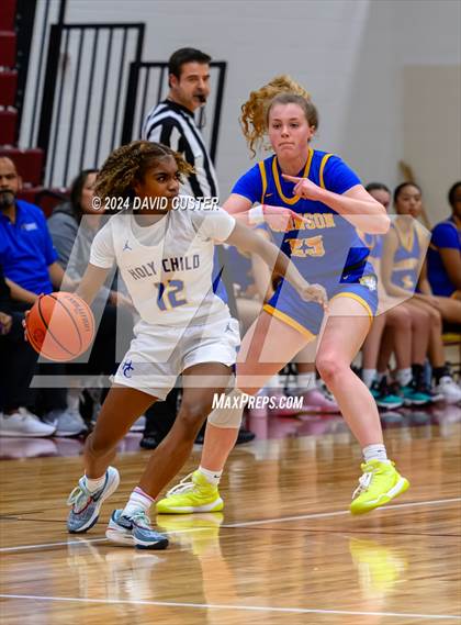 Thumbnail 2 in Connelly School of the Holy Child @ Robinson (Cougar Holiday Classic) photogallery.