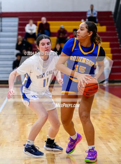 Thumbnail 2 in Connelly School of the Holy Child @ Robinson (Cougar Holiday Classic) photogallery.