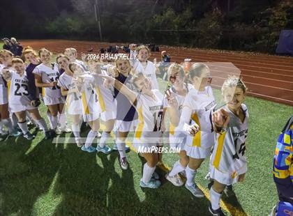 Thumbnail 1 in Middleborough @ Notre Dame Academy (MIAA Division 2 Round of 32) photogallery.