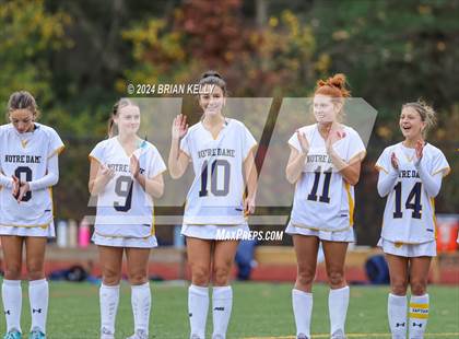 Thumbnail 2 in Middleborough @ Notre Dame Academy (MIAA Division 2 Round of 32) photogallery.