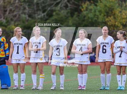 Thumbnail 3 in Middleborough @ Notre Dame Academy (MIAA Division 2 Round of 32) photogallery.