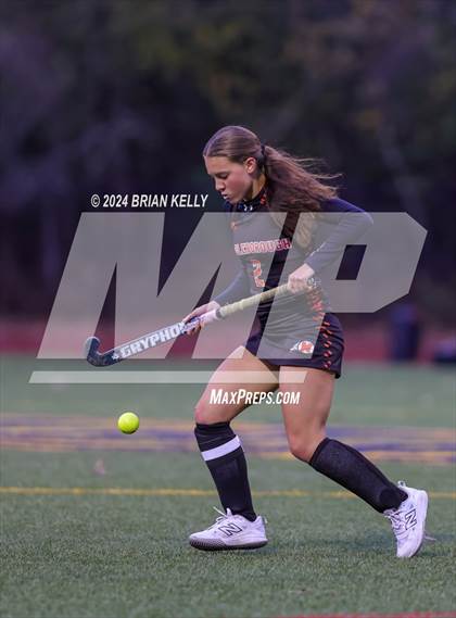 Thumbnail 3 in Middleborough @ Notre Dame Academy (MIAA Division 2 Round of 32) photogallery.