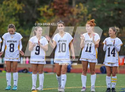Thumbnail 3 in Middleborough @ Notre Dame Academy (MIAA Division 2 Round of 32) photogallery.