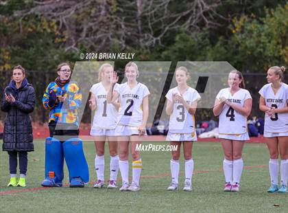 Thumbnail 2 in Middleborough @ Notre Dame Academy (MIAA Division 2 Round of 32) photogallery.