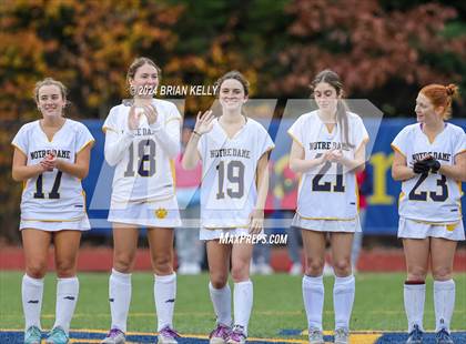 Thumbnail 3 in Middleborough @ Notre Dame Academy (MIAA Division 2 Round of 32) photogallery.