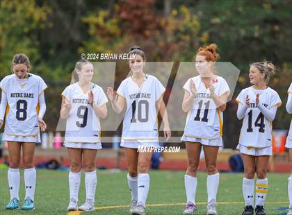 Thumbnail 2 in Middleborough @ Notre Dame Academy (MIAA Division 2 Round of 32) photogallery.